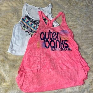 Both size S no wear or tear both crop tops